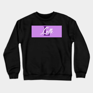 German Name "Lotte" Crewneck Sweatshirt